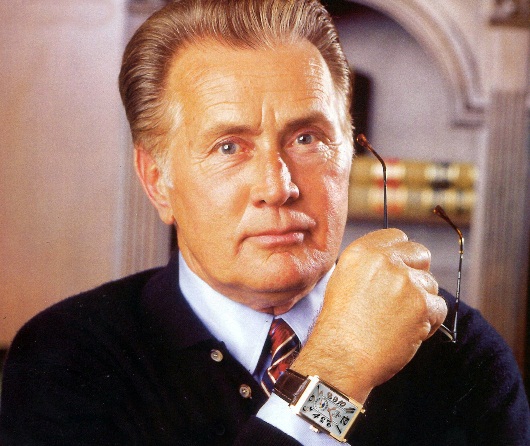 Martin Sheen Sporting His Gevril 'Avenue of Americas' Timepiece